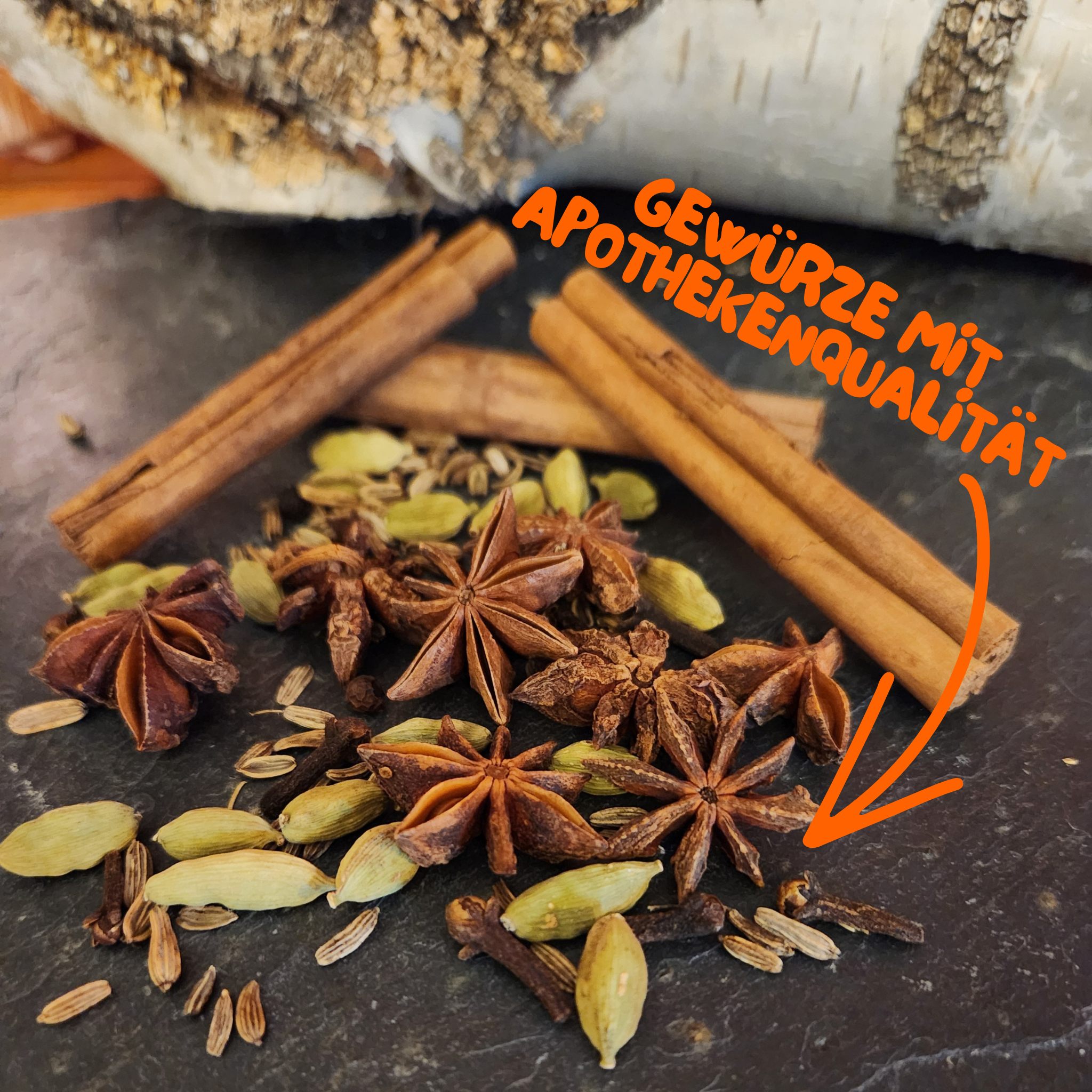 GLÜHSTOFF MINI – Glühweingewürz für 2 Flaschen Wein (10 g)